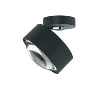 Top Light Puk Maxx Move LED, antracite opaco/cromo - lente traslucida