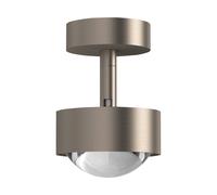 Top Light Puk Mini Turn LED lente spot chiara a 1 luce nichel opaco Top Light