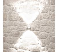 Top Light Puk Mini Wall, G9, lenti trasparenti, bianco opaco Top Light