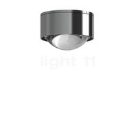 Top Light Puk One 2 LED, cromo opaco/lente traslucida chiara