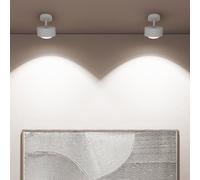 Top Light PUK! Turn Up-/Downlight faretto, LED, 2-3038002-WE, PUK! Turn Up-/Downlight; PUK! Turn; PUK!; Black & White Edition [Lampade per Interni > Punti Luce e Faretti]