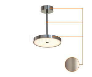 Top Light Sun Lampada da soffitto/plafoniera ø13 cm Downlight LED, nichel opaco