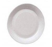TOP Marques Collectibles Piatti di carta - Bianco - 100 pezzi - Diametro: 18 cm o 23 cm