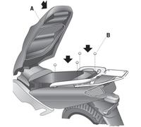 SHAD TOP MASTER YAMAHA TMAX 500 Raccordo del bauletto