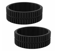 TOP-MAX 2 Pneumatici in Gomma compatibili con 380t 390t & Mint Plus 5200 - Pneumatici con Presa Forte - Pneumatici di trazione per Robot pulitore - Kit di Riparazione Contro Il