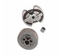 TOP-MAX 530014949 Gruppo frizione pignoni pignoni, set di ingranaggi di ricambio 7T compatibile con motosega Partner 350 351 Jonsered 2036 2040