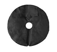 TOP-MAX Base per ombrello, base per ombrellone, sacco di sabbia, resistente, rotondo, per esterni, giardino, patio