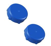TOP-MAX Confezione da 2 tappi blu per valvola di scarico compatibili con piscine fuori terra Coleman, guarnizione a tenuta stagna, accessorio di ricambio