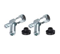 TOP-MAX Confezione da 2 valvole di arresto del carburante e kit di guarnizioni per serbatoio, compatibili con tosaerba MTD Troy-Bilt CubCadet 951-0171 751-0171 751-3007 1747184, adatto per linee