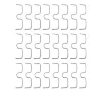 TOP-MAX Confezione da 24 spargitori in metallo da 5 mm (M8) per la modellatura orizzontale degli arti, supporto per piante e promozione della crescita