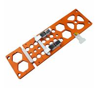 TOP-MAX Guida per sega circolare da 340 mm, guida per tagli di precisione e ad alta precisione, compatibile con Festool e Makita Orange