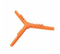 TOP-MAX Supporto per taniche di gas, stabilizzatore treppiede per taniche | pieghevole, struttura triangolare, adatta per contenitori da 6,3-10,9 cm di diametro, ideale per backpacking, campeggio