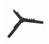 TOP-MAX Supporto per taniche di gas, stabilizzatore treppiede per taniche | pieghevole, struttura triangolare, adatta per contenitori da 6,3-10,9 cm di diametro, ideale per backpacking, campeggio
