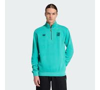Top mezza zip Liverpool FC Terrace Icons Sea Green XS