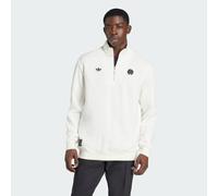 Top mezza zip Newcastle United FC Terrace Icons Off White M