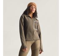 Top midlayer da running con zip integrale CLIMAWARM adidas by Stella McCartney Brown Moss / Umber XL
