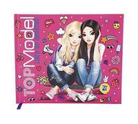 Top Model 348742 a - Libro dell' amicizia con luce e musica, colore: blu