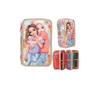 TOP MODEL Astuccio a 3 scomparti GIRL POWER
