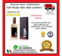 TOP MUSK IL MIGLIORE PROFUMO AFRODISIACO - EROTICO DA UOMO EAU DE TOILETTE 50 ml
