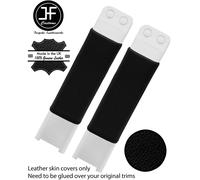 Top Nero Grana Pelle 2X Ginocchio Pad Coperture Decorazione Per Toyota MR2 MK3