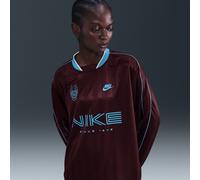 Top Nike a manica lunga - Donna - Rosso XS (IT 36-38)