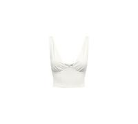 Top Only da donna, codice 15293185, in misto poliammide, colore bianco.