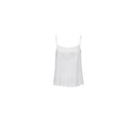 Top Only da donna, codice 15313172 100% Cotone, senza maniche, colore bianco.