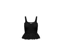 Top Only da donna, codice15318141, in misto cotone, colore nero.