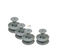 TOP ORIGINAL Bauknecht 4X Ruota Del Cesto Superiore Lavastoviglie 481252888113
