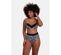 Top per bikini Seychelles Grigio 3 C Floreale