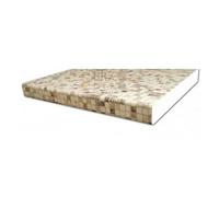 Top per cucina piano cottura in laminato stratificato HPL sp 38 x 2050 x 600 mm