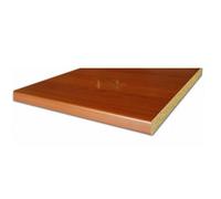 Top per cucina piano cottura in laminato stratificato HPL sp 38 x 2050 x 600 mm