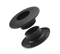 Top Performance, confezione da 10 boccole di ricambio per cuscinetti standard per biliardino (16 mm)