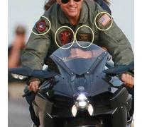 Top Pistola II Nawcwd Cpt. Pete “Maverick " Mitchell INSTRUCTOR'S 4-PATCH Vêlkrö