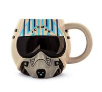 Top Pistola: Maverick Iceman Casco Scolpito Tazza IN Ceramica Contiene 591ml