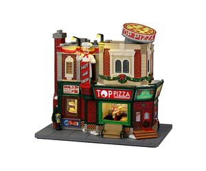 Top Pizza con Alimentatore 4.5V Cod. 25860 Edificio con Luci e Suoni Lemax