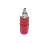 Top Post - Connettori terminali batteria, 30 pezzi, 4 mm, connettori jack a banana in puro rame, 20 A (rosso)