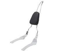 Top Prezioso Schienale Sissy Bar Con Comodo Pad E Portapacchi Compatibile Con Yamaha VStar 650 400 XVS650 400 DS650 Classic DS400 V Star 1998-2018 Drag Star (Cromato)