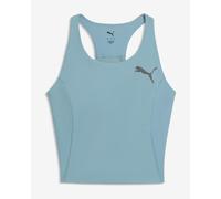Top Puma LightSpeed Crop a spalline azzurro donna - S