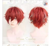 Top Quality Division Rap Battle Ipnosi Mic Doppo Kannonzaka Parrucche Resistenti Al Calore Capelli Sintetici Parrucca Cosplay Costume + Protezione Parrucca Come L'Immagine