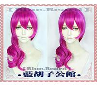 Top Quality Game Character K/DA Evelynn Cosplay Parrucche ondulate 55 cm Rose Red KDA Capelli sintetici resistenti al calore Perucas Parrucca Cosplay