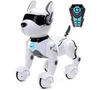 Top Race Giocattolo cani robot telecomandato programmabile e interattivo