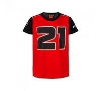 TOP RACERS top riders official collections T-Shirt 21,Ragazzo,8/9,Rosso