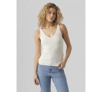 VERO MODA Women's VMNEWLEX Sun SL GA Noos Top, Snow White, XS, Bianco, XS