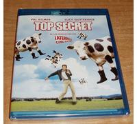 TOP SECRET BLU-RAY NUOVO IMBALLATO COMMEDIA VAL KILMER A-B-C