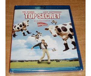 TOP SECRET BLU-RAY NUOVO IMBALLATO COMMEDIA VAL KILMER A-B-C