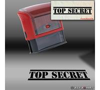 Top Secret - Timbro US Army CIA FBI documenti progetti Streng Geheim - Timbro automatico #12124