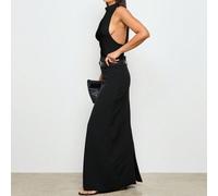 Top senza maniche con collo a lupetto, aderente, con schiena scoperta e schiena a racer, per feste serali e discoteca, design elegante e alla moda, adatto per l'estate e l'autunno L,M,S,XL,XS,XXL,XXS,