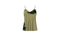 Top Sfiancato In Raso Con Dettagli In Pizzo Rinascimento Collezione Autunno Inve