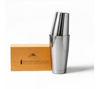 Top Shelf Bar Supply Acciaio inossidabile Boston shaker: 2 pezzi: professionale barista cocktail shaker 18 once e 28 once acciaio inossidabile